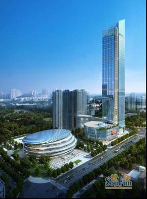 地标建筑--IFC襄阳国际金融 工期进展